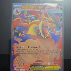 The Pokemon Company Pokemon TCG Mega Charizard Y EX 022/217 Me Holo Full Art - Image 1