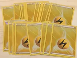 Pokemon TCG 2013 x 25 Lightning Energy Promo Holo English Card Near Mint - Image 1