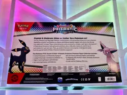✨ Pokemon TCG Prismatic Evolutions ✨ Premium Figure Collection 💎SEALED💎 - Image 3