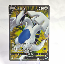 Pokemon TCG Lugia V Full Art 138/195 SWSH12 Silver Tempest Holo UR EN - Image 1