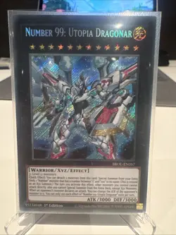 Yu-Gi-Oh! TCG Number 99: Utopia Dragonar Brothers of Legend BROL-EN057 1st... - Image 1