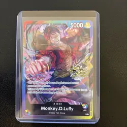 Monkey D Luffy Leader - P - 3rd Anniversary Stamped Promo - Image 1