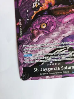 St. Jaygarcia Saturn (Alternate Art) OP13-083 - One Piece Carrying On His Will - Image 5