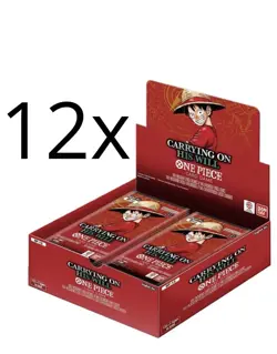 One Piece TCG Sealed Case 12x Booster Box OP13 OP-13 ENGLISH Carry On His Will - Image 2