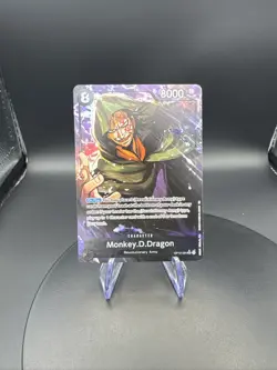 Bandai Monkey.D.Dragon Alternate Art Foil Super Rare OP12-094 Legacy One Piece … - Image 1