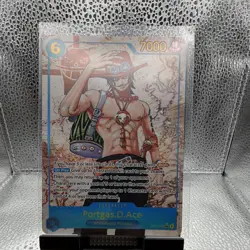 Namco Portgas.D.Ace - OP13-119 - Carrying on His Will Parallel Foil Secret - Image 1