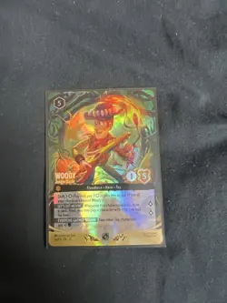 WOODY - Jungle Guide 54/P3 Set Champ Promo Enchanted Foil Wilds Unknown Lorcana - Image 1