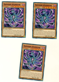 Set Of 3 Danmari @Ignister LIOV-EN011 Lightning Overdrive 1st Edition Yugioh - Image 1