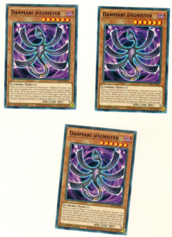 Set Of 3 Danmari @Ignister LIOV-EN011 Lightning Overdrive 1st Edition Yugioh - Image 3