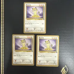 Pokemon Surfing Pikachu, Gold Boarder Meowth, Scizor (13 card lot) - Image 2