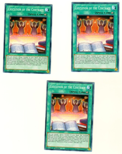 Set Of 3 Execution Of The Contract Tin Of Ancient Battles 2021 Yugioh - Image 1