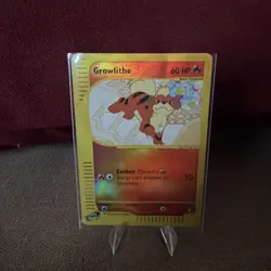 Growlithe #51 Reverse Holo Aquapolis 2002 51/147 E-Reader Pokemon Card - Image 1