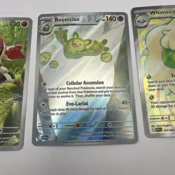 Pokemon TCG Lot Of 3 Cards Black Bolt White Flare Reuniclus - Image 3