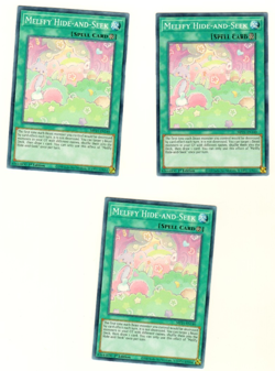 Set Of 3 Melffy Hide And Seek Tin Of Ancient Battles 2021 1st Edition Yugioh - Image 1