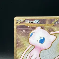 Mew EX GOLD METAL 205/165 Scarlet & Violet 151 Promo Card Pokemon TCG - Image 2
