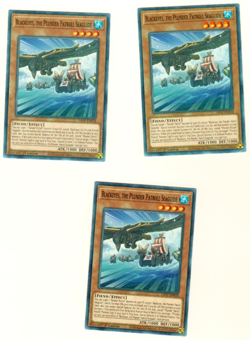 Set Of 3 Blackeyes The Plunder Patroll Seaguide Lightning Overdrive Yugioh - Image 1