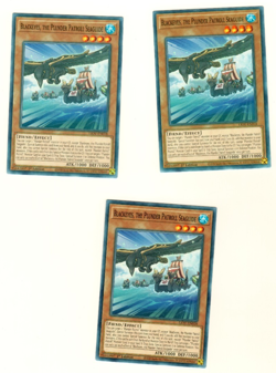 Set Of 3 Blackeyes The Plunder Patroll Seaguide Lightning Overdrive Yugioh - Image 3