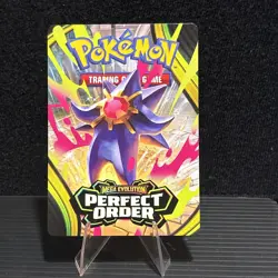 Pokemon Trainer Tips Card || Perfect Order || Mega Starmie - Image 1
