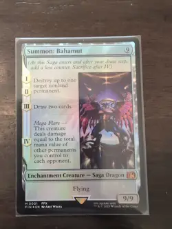 Summon: Bahamut Final Fantasy Foil - Image 1