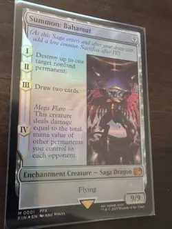 Summon: Bahamut Final Fantasy Foil - Image 2