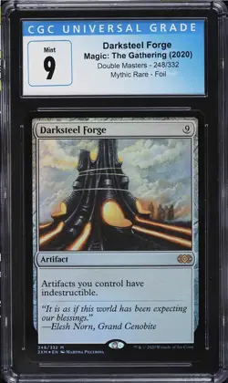 Darksteel Forge | FOIL | Cgc 9 Mint Double Masters - Magic the Gathering - Image 1