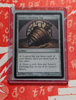 NM MTG Sensei's Divining Top Champions of Kamigawa Regular - Image 1