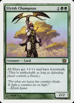 Elvish Champion [Eighth Edition] Foil Near Mint - Image 1