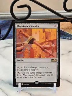 MTG Magistrate's Scepter Core Set 2019 Regular LP - Image 1