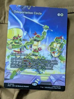 Teleportation Circle - Regular (Borderless) Teenage Mutant Ninja Turtles - Mtg - Image 1
