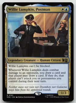 Willie Lumpkin, Postman 101 Commander: Marvel Super Heroes Magic: NM - Image 1
