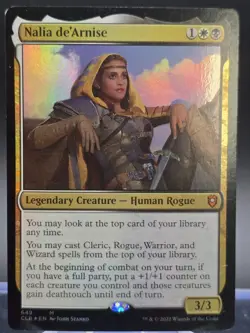 Nalia de'Arnise #649 Battle for Baldur's Gate Foil Mythic LP - Image 1