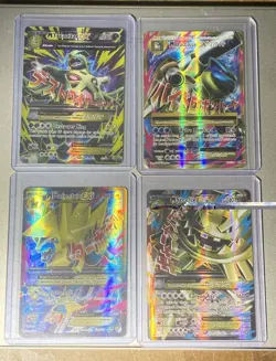 Lot Of 5 Mega Ex Pokemon Cards (Tyrantitar, Blastoise, Steeilx And More - Image 1
