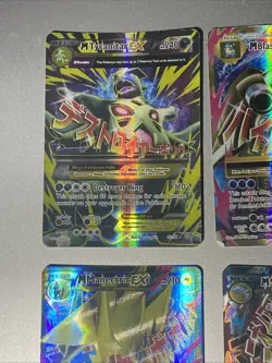 Lot Of 5 Mega Ex Pokemon Cards (Tyrantitar, Blastoise, Steeilx And More - Image 3