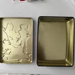 YuGiOh Empty Tin 2010 Red 5D's Duelist Pack Yusei Fudo / Stardust Dragon video - Image 3