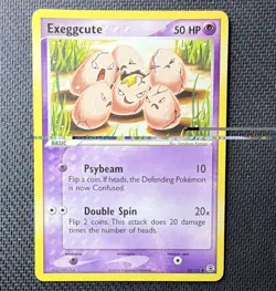 Nintendo Pokemon TCG Exeggcute 33/112 FireRed & LeafGreen 2004 English Unc - Image 1