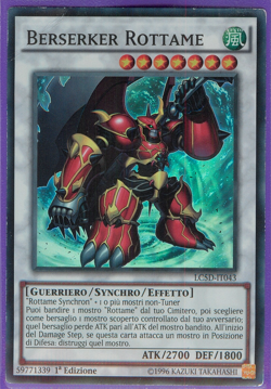 BERSERKER ROTTAME • (Junk Berserker) • Super R • LC5D IT043 • 1Ed • Yugioh! - Image 1