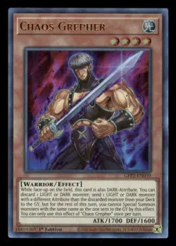 Yugioh Chaos Grepher #GFP2-EN039 Ghosts From the Past: The 2nd Haunting LP - Image 1
