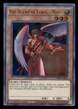 Yugioh The Agent of Force - Mars #GFP2-EN051 Ghosts the Past: 2nd Haunting LP - Image 1