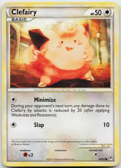 Clefairy 54/95 Pokemon Call of Legends - NM - Image 1