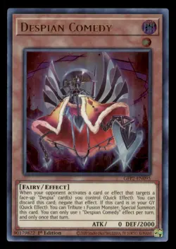 Yugioh Despian Comedy #GFP2-EN095 Ghosts From the Past: The 2nd Haunting LP - Image 1