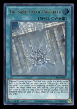 Yugioh The Sanctum of Parshath #GFP2-EN162 Ghosts From the Past: 2nd Haunting LP - Image 1