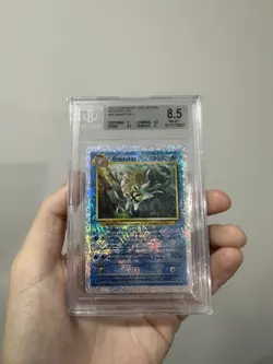 Pokemon Legendary Collection Reverse Holo Omastar BGS 8.5 - Image 1