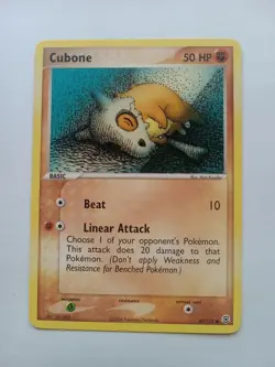 Cubone Pokemon FireRed & LeafGreen 60/112 LP/NM Aya Kusube - Image 1