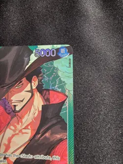 Bandai One Piece Dracule Mihawk OP14-020 The Seven Warlords Leader Alt Art Foil - Image 3