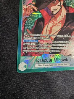 Bandai One Piece Dracule Mihawk OP14-020 The Seven Warlords Leader Alt Art Foil - Image 4