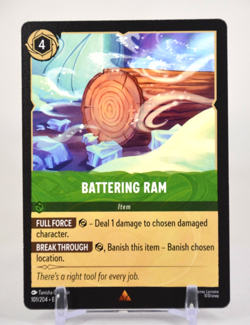 Disney Lorcana TCG Winterspell Battering Ram 101/204 Rare Regular - Image 1