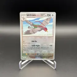 Pokemon TCG Unfezant 073/086 Black Bolt Masterball Reverse Holo Card Near Mint - Image 1