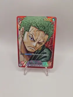 Roronoa Zoro [PAR] Parallel OP01-001 L ONE PIECE Card ROMANCE DAWN Japan - Image 1