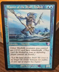 Master of the Pearl Trident MTG Time Spiral Remastered SPECIAL NM #310 - Image 1