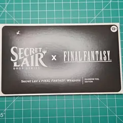 MTG - Secret Lair x Final Fantasy - Weapons (Rainbow Foil Edition) - Image 1